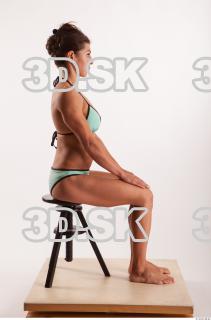 Sitting pose of Oxana  0005